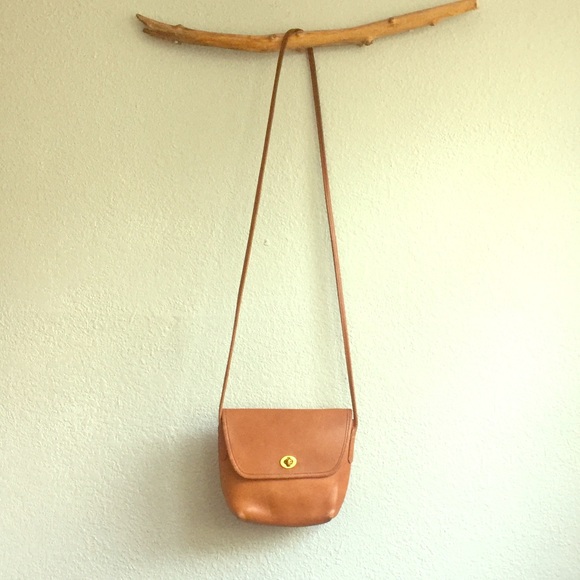 Coach Handbags - Vintage Coach, Small Leather Crossbody